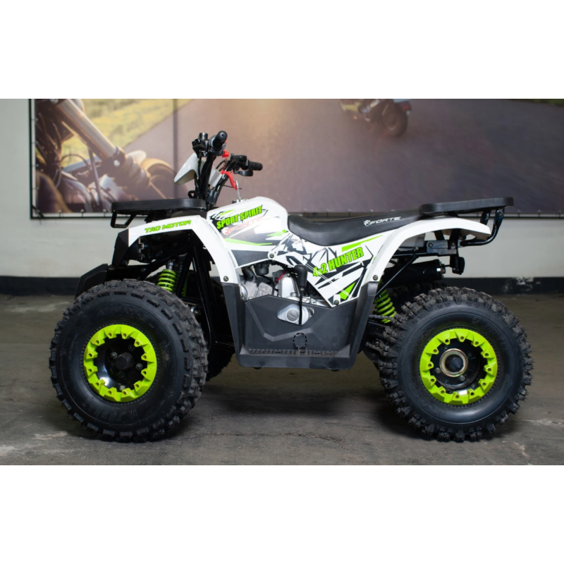 Квадроцикл Forte Hunter 125 з червоними вставками