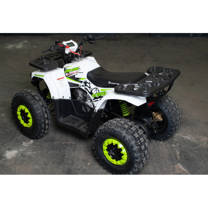 Квадроцикл Forte Hunter 125 з червоними вставками