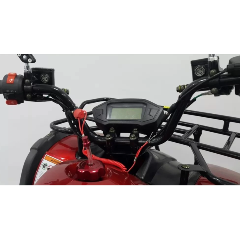 Квадроцикл бензиновий Comman XTN 125 вишневий