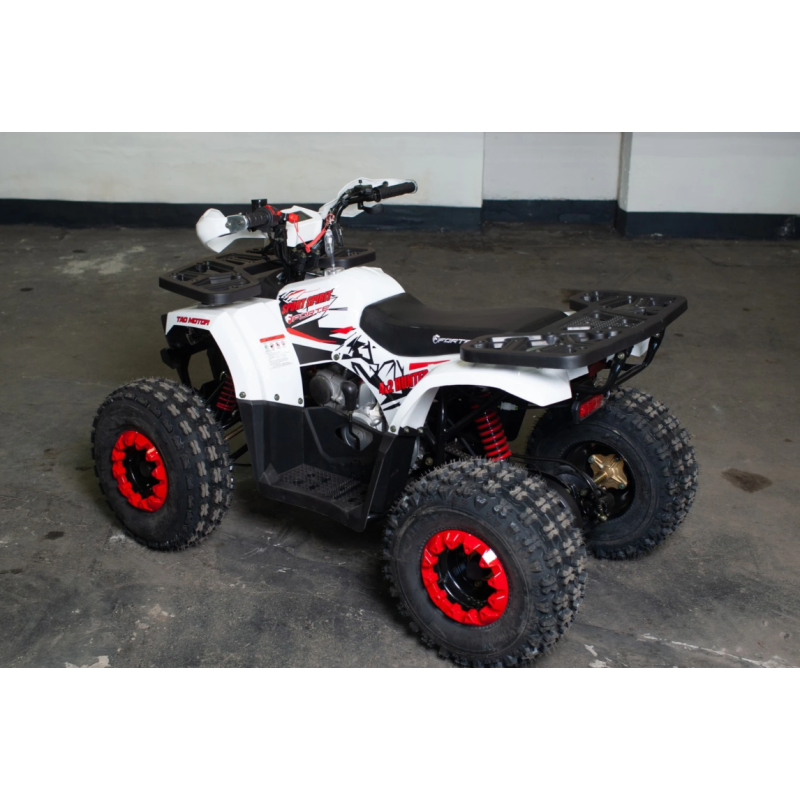 Квадроцикл Forte Hunter 125 з червоними вставками