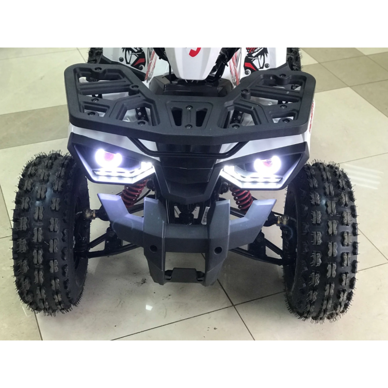 Квадроцикл Forte Hunter 125 з червоними вставками