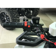 Квадроцикл Forte Hunter 125 з червоними вставками