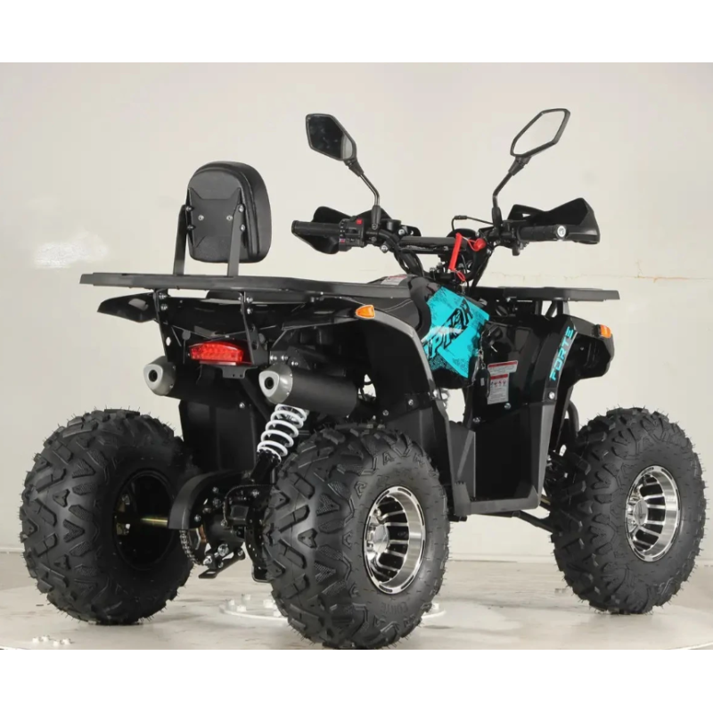 Квадроцикл FORTE ATV125P блакитно-червоний