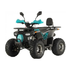 Квадроцикл FORTE ATV125P сіро-блакитний