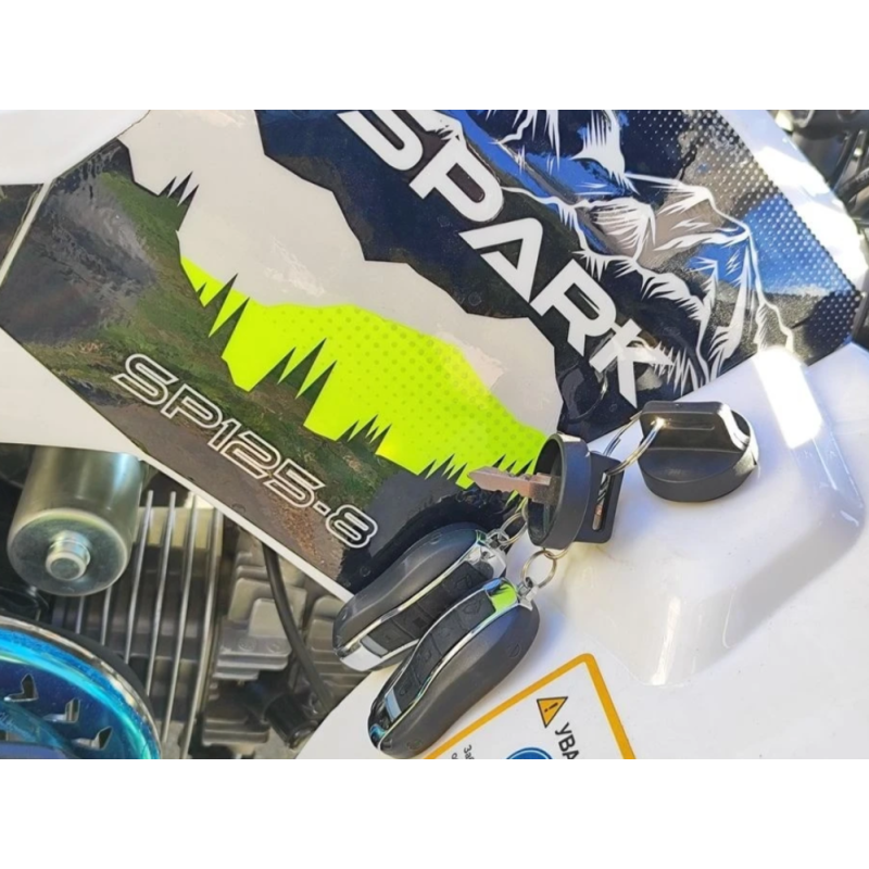 Квадроцикл Spark SP125-8 білий