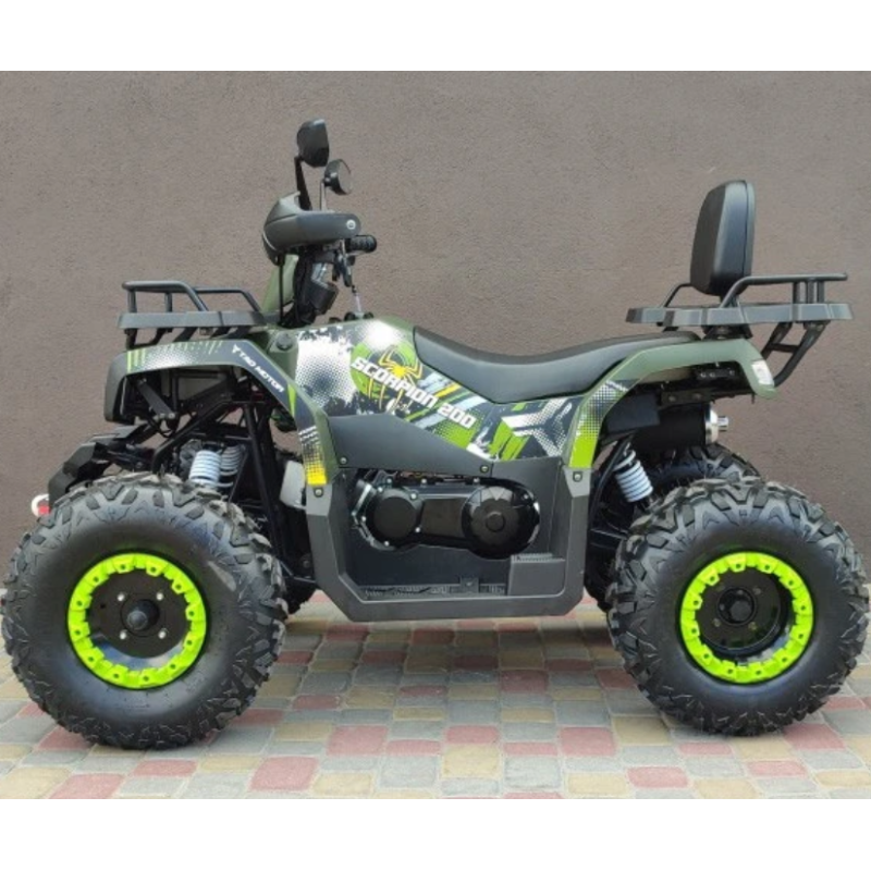 Квадроцикл Comman Scorpion 200cc New 2023 зелений
