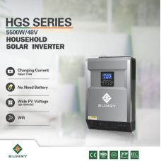 Гібридний інвертор SUMRY HGS 5500W 48В 110A MPPT (чиста синусоїда, Wi-Fi)