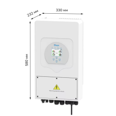 Гібридний інвертор Deye SUN-3.6K-SG03LP1-EU 48В 3600Вт (2 MPPT, чиста синусоїда)