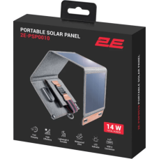 Портативна сонячна панель 2E (2E-PSP0010) 14 Вт