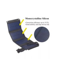 Портативна сонячна панель Bodasan 20W 5V 1.3A