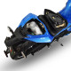 Електромотоцикл FST TV6 mid-drive Білий, Синій 3000W