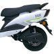 Електроскутер Xdao YING S+ 72В 50А·год Білий 3000W