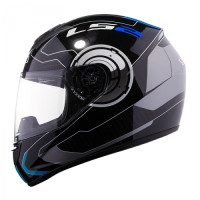 Шолом LS2 FF351 Atmos Black-Blue Шолом LS2 FF351 Atmos Black-Blue