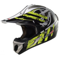 Кросовий шолом LS2 MX433 Stripe Hi-Vis White Yellow Кросовий шолом LS2 MX433 Stripe Hi-Vis White Yellow