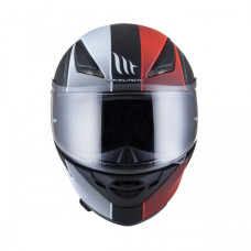 MT Helmets REVENGE Binomy black / white / fluo orange