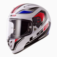 Шолом LS2 FF323 Arrow R Geo White Blue Red Шолом LS2 FF323 Arrow R Geo White Blue Red