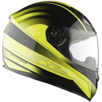 Шолом LS2 FF384 Iron Hi-Vis Yellow Black Шолом LS2 FF384 Iron Hi-Vis Yellow Black