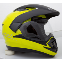Шолом мотард GEON 714 Дуал-спорт Trek Neon Lemon Шолом мотард GEON 714 Дуал-спорт Trek Neon Lemon