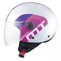 MT Helmets Street Metro pearl white / purple / pink MT Helmets Street Metro pearl white / purple / pink