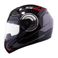 Шолом LS2 FF351 Atmos Black-Red Шолом LS2 FF351 Atmos Black-Red