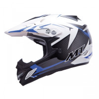 MT Helmets MX2 Synhrony Steel white / blue MT Helmets MX2 Synhrony Steel white / blue