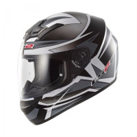 Шолом LS2 FF352 Rookie Gamma Black-Titanum Шолом LS2 FF352 Rookie Gamma Black-Titanum