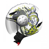 MT Helmets Urban Kids Skate Board white / fluor yellow MT Helmets Urban Kids Skate Board white / fluor yellow