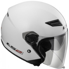Відкритий шолом LS2 OF569 Track White Gloss